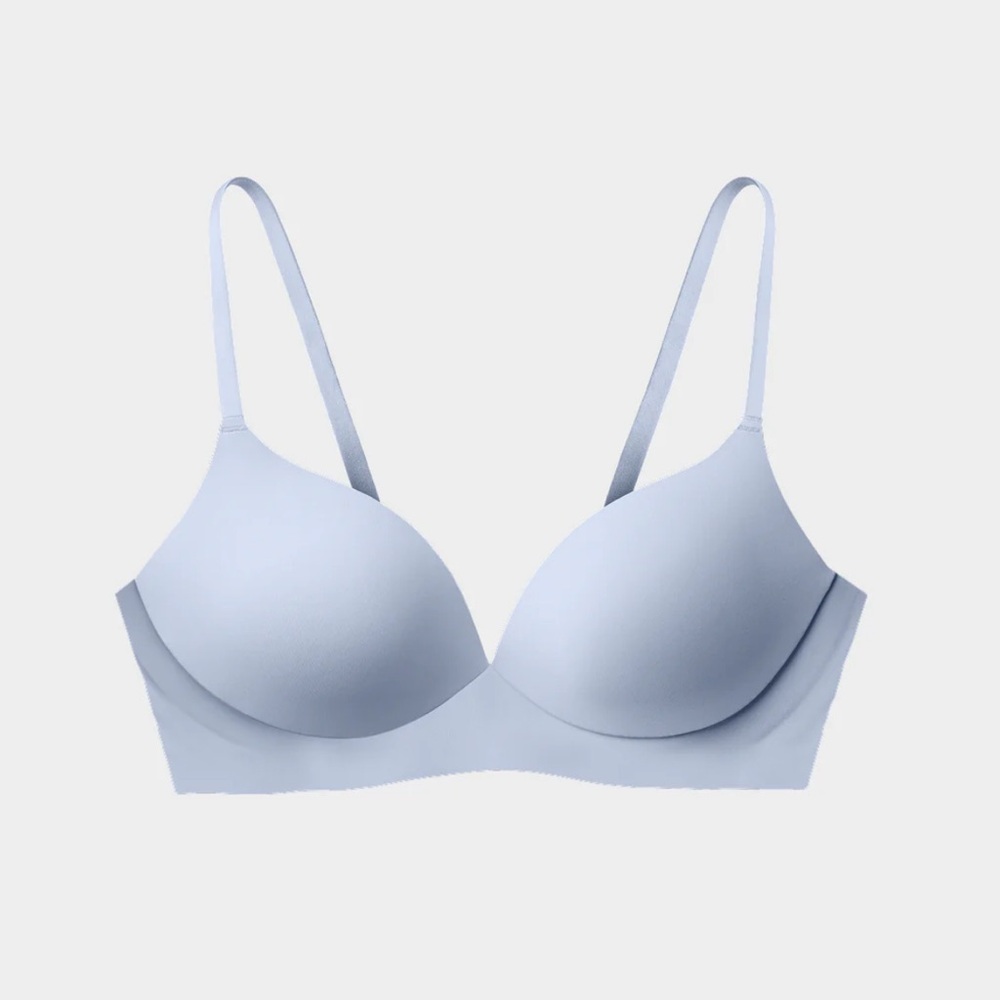 Light Blue Seamless Bra